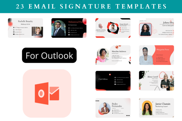23 Email Signatures for Outlook: Graphics & Templates