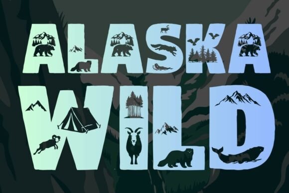 Alaska Wildlife Font Review