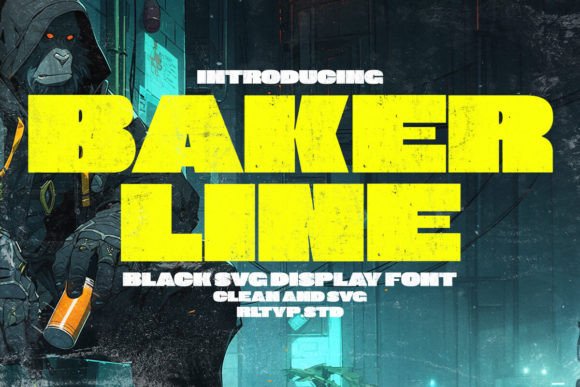 Bakerline: Bold Sans Serif Fonts for Modern Publishing