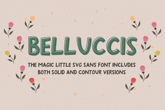Belluccis: A Modern Sans Serif for Bold Design Projects