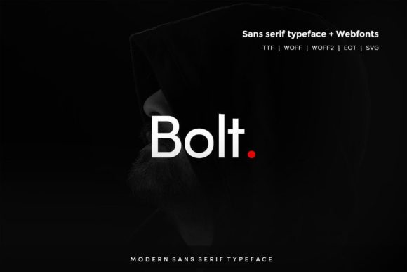 Bolt Sans: Modern Fonts for Minimalist Design