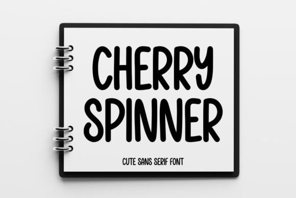 Cherry Spinner: A Fun Sans Serif Font for Local Business Branding
