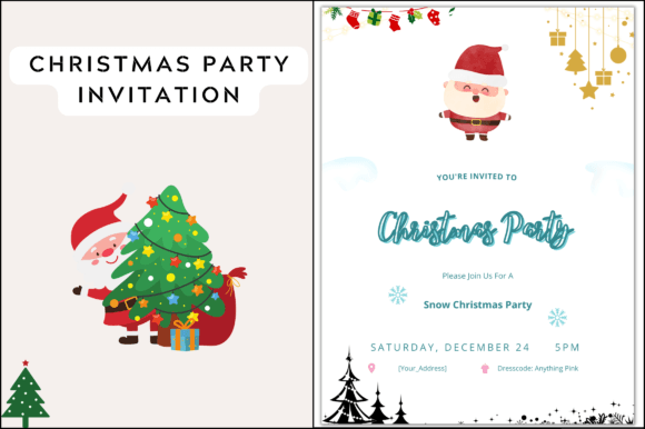 Christmas Invitation Printable