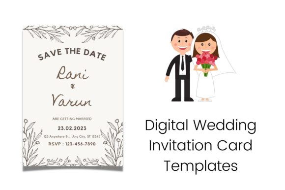 Digital Wedding Invitation Card Template: A Designer's Take