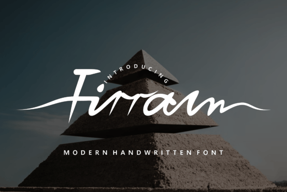 Firraun: Handwritten Font for Script Amp Branding