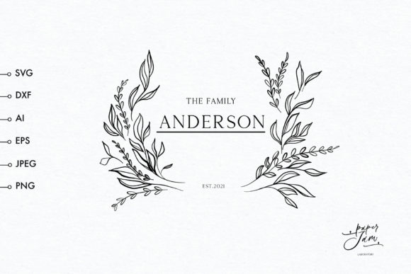 Flower Frame Monogram Svg Review