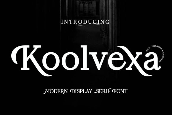 Koolvexa: Modern Serif Font for Digital Sellers