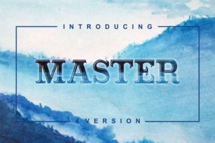 Masterpiece Family Fonts: A Serif Staple for Crafters