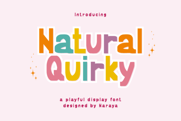 Natural Quirky: Free Fonts for Creative Crafts
