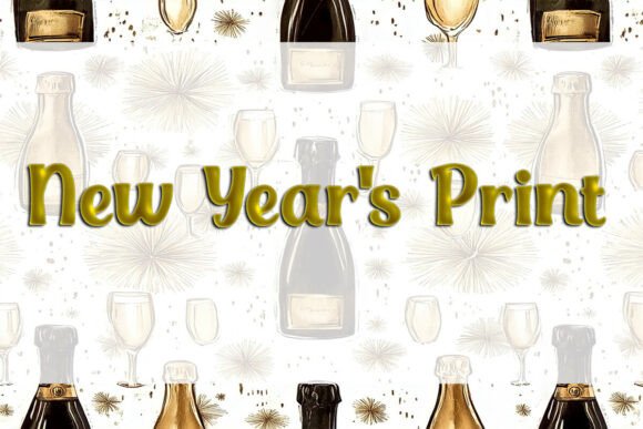 New Year's Print: A Serif Font for Local Branding