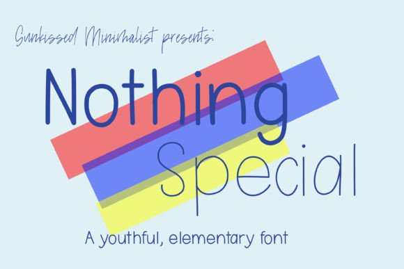 Nothing Special Font Review