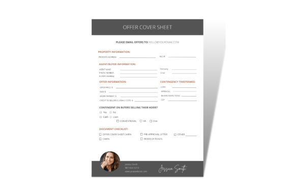 Offer Summary Sheet: Graphics for Real Business