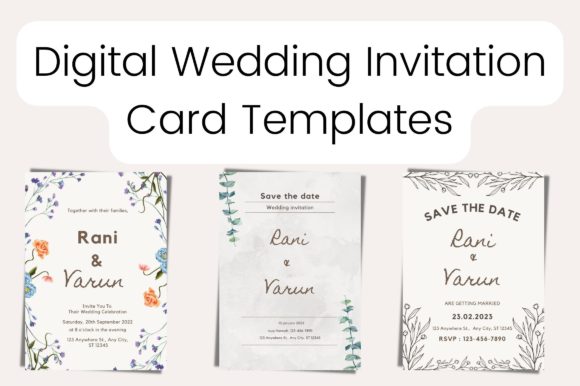 Online Wedding Invitation Templates