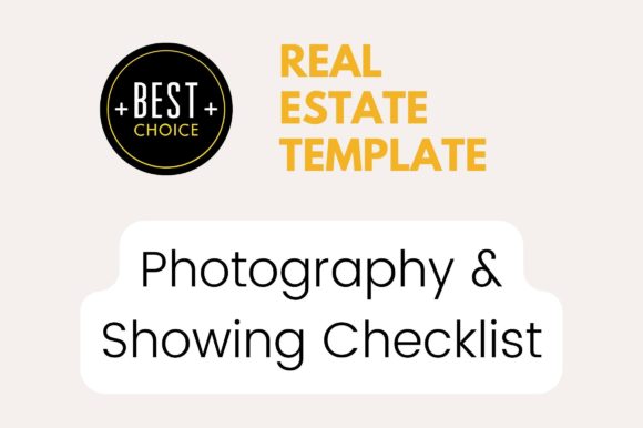 Premium Photography Showing Checklist Graphics for Templates