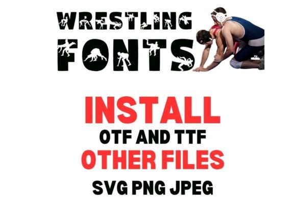 Wrestling Fonts: Decorative Design for Real Crafting