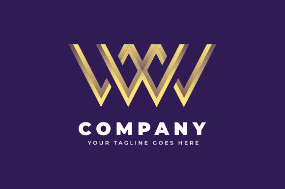 WW Letter Logo Template for Graphics and Logos